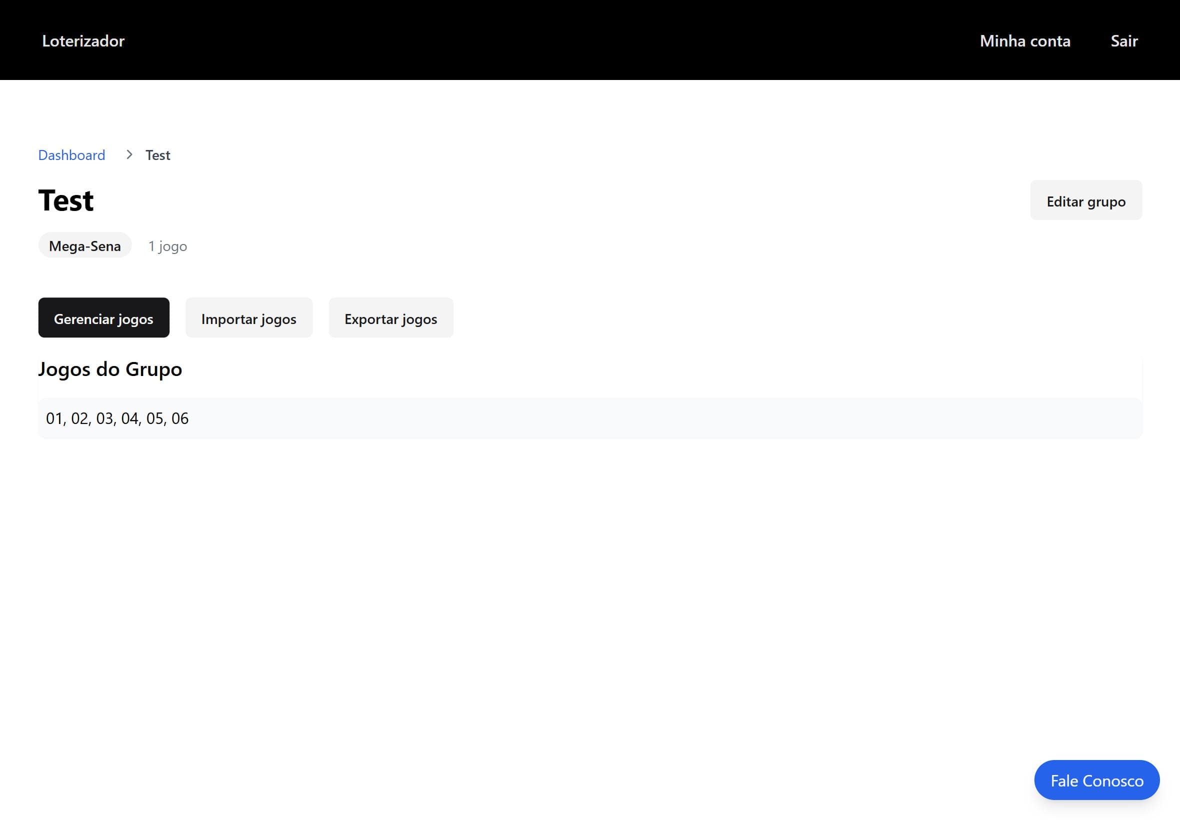 Loterizador - group details