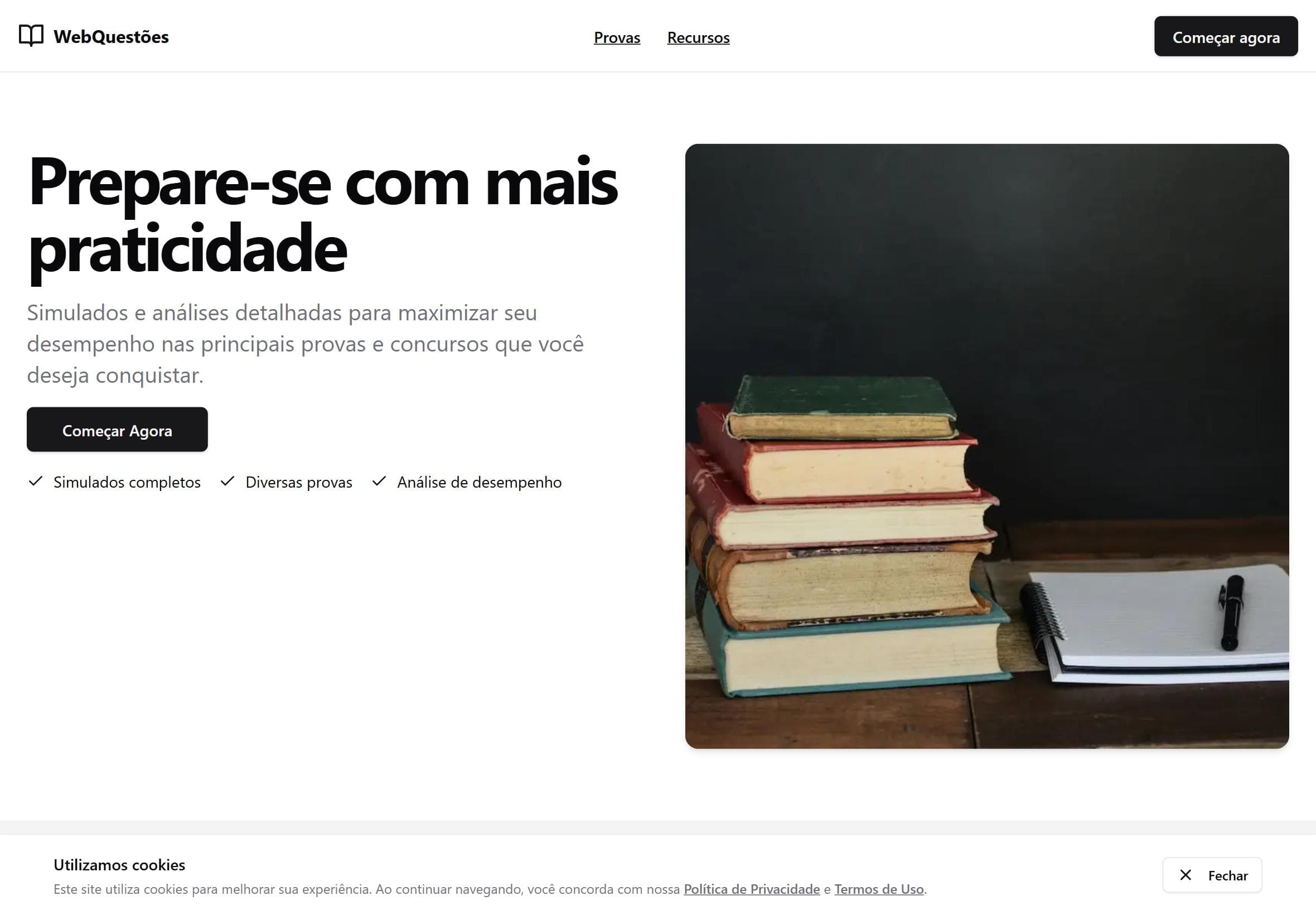 WebQuestoes - hero image